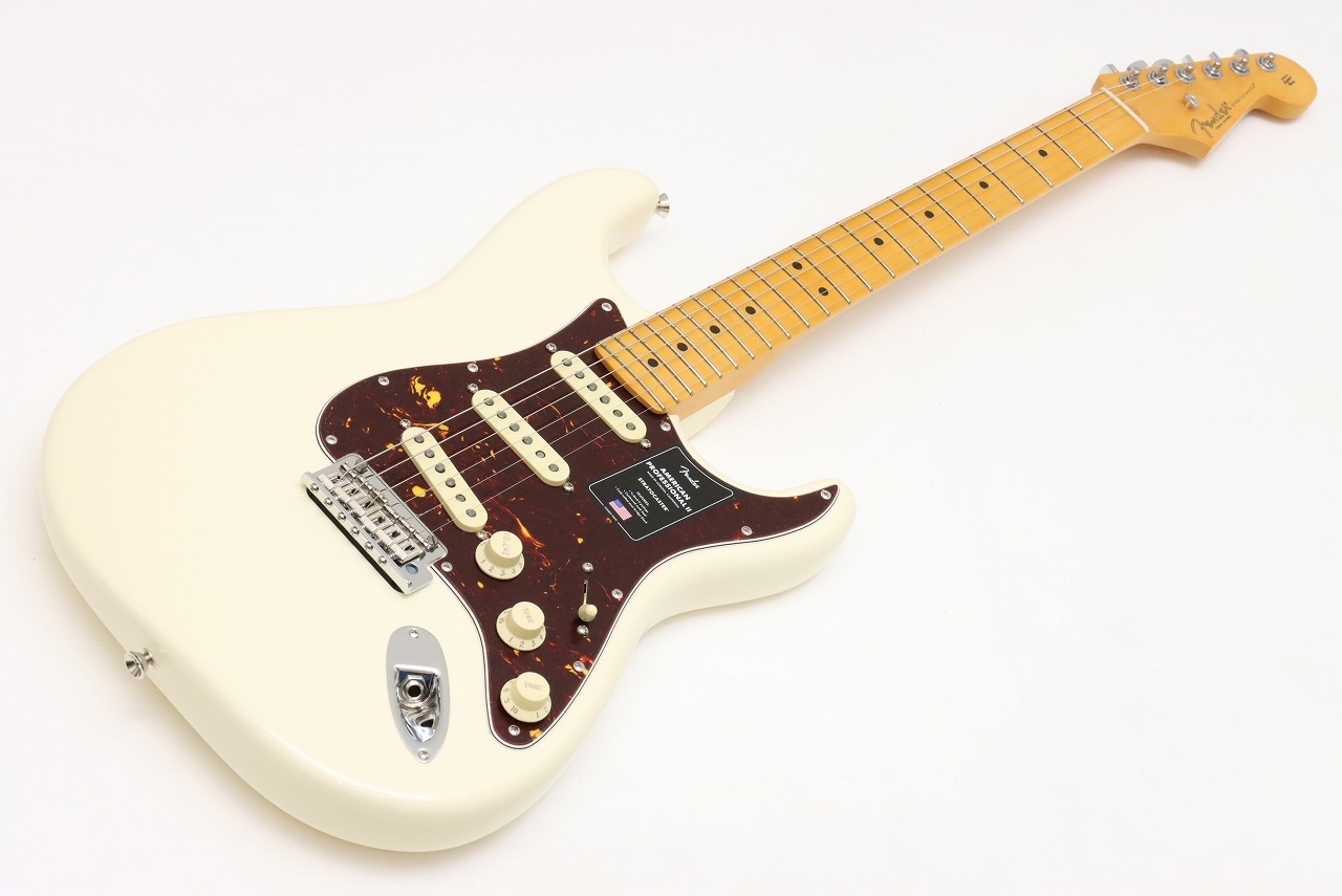 Fender American Professional II Stratocaster / Maple / Olympic White