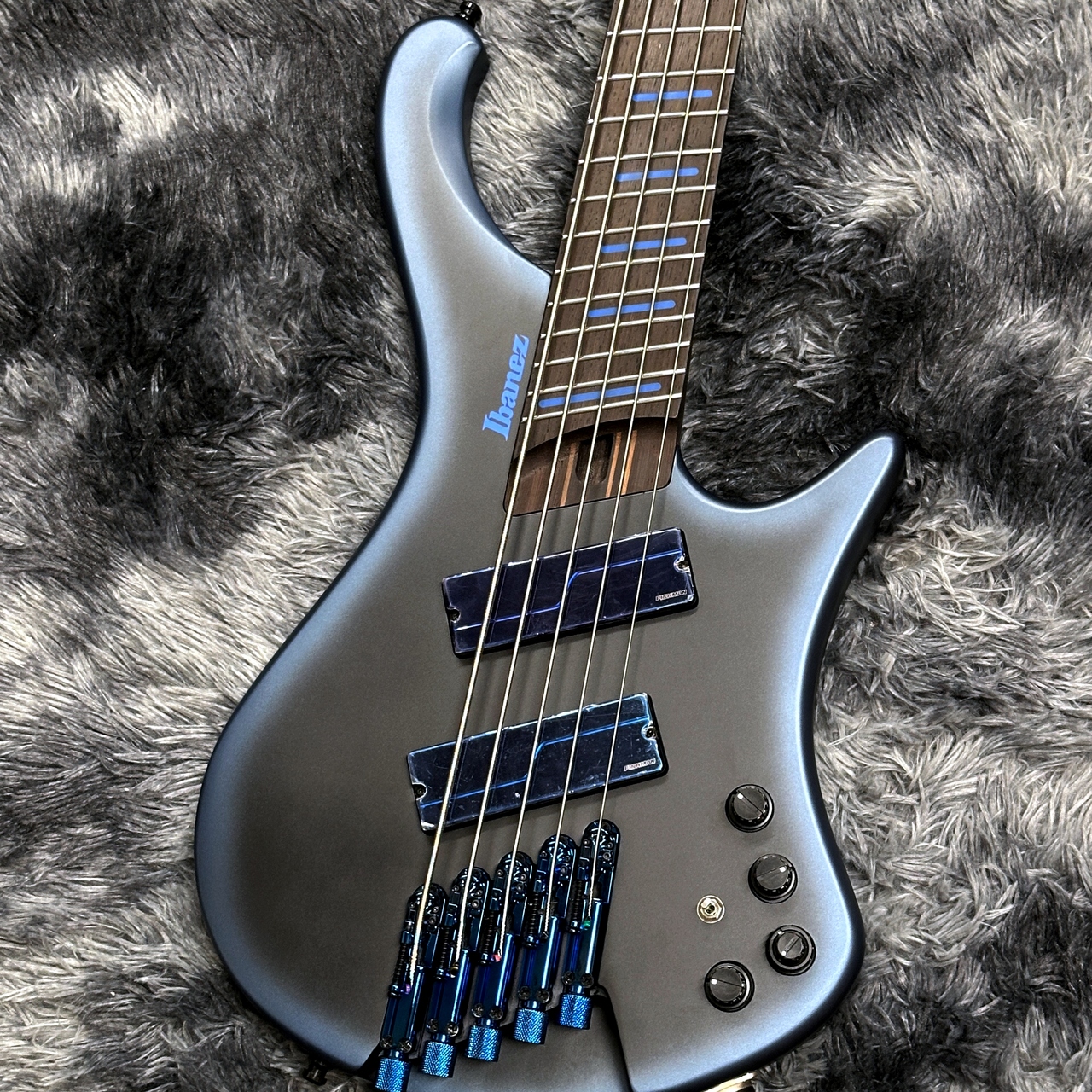 Ibanez EHB5MSBSP-MAM (Midnight Arctic Ocean Matte) 【SPOTモデル】【特注ブルーハードウェア】