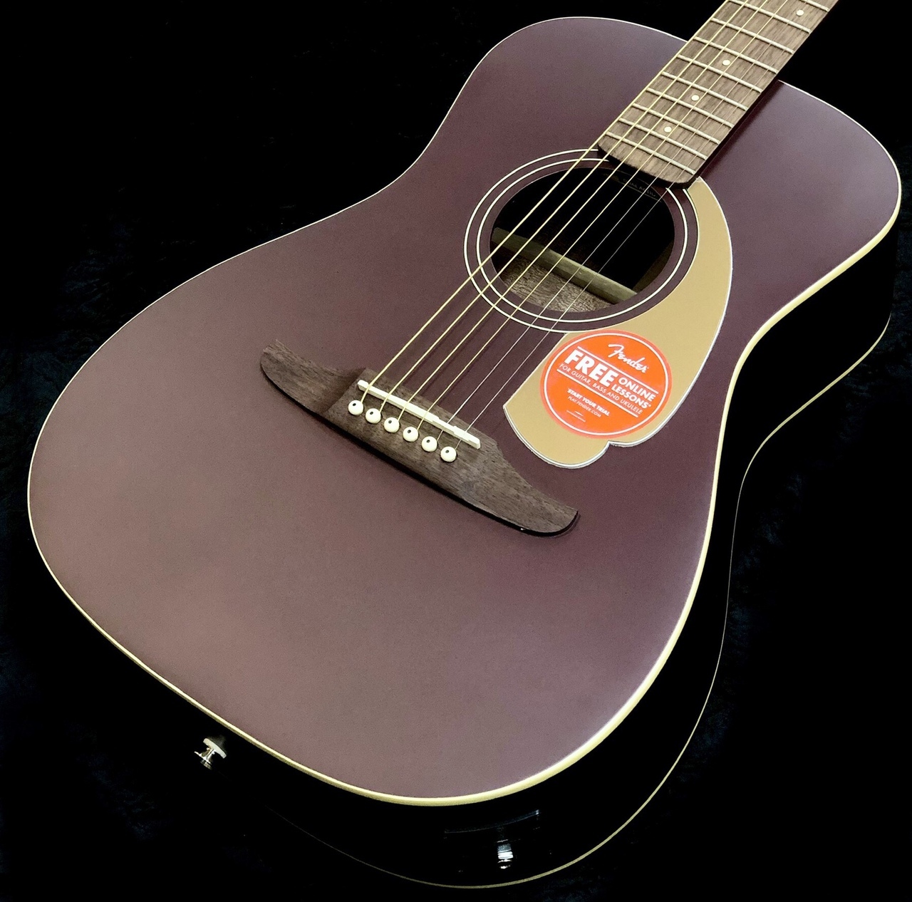 Fender Malibu Player / Burgundy Satin